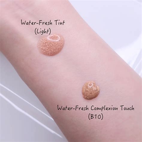 chanel les beiges water fresh complexion touch swatches|Chanel water fresh tint shades.